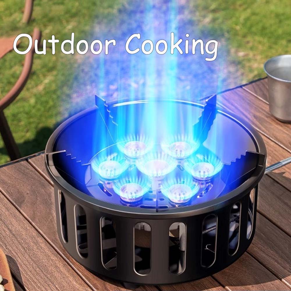 21000W 7-Core Camping Stove Hi - Quality Camping Cooking Set recension och pris