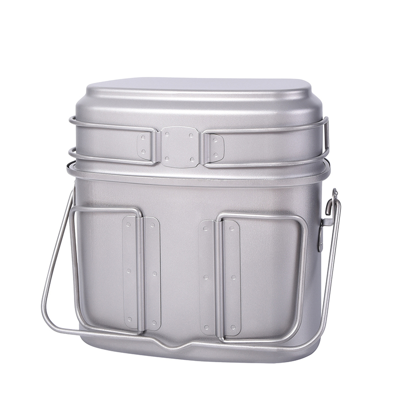 1.5L Outdoor Military Canteen  - Camping Cooking Container recension och pris