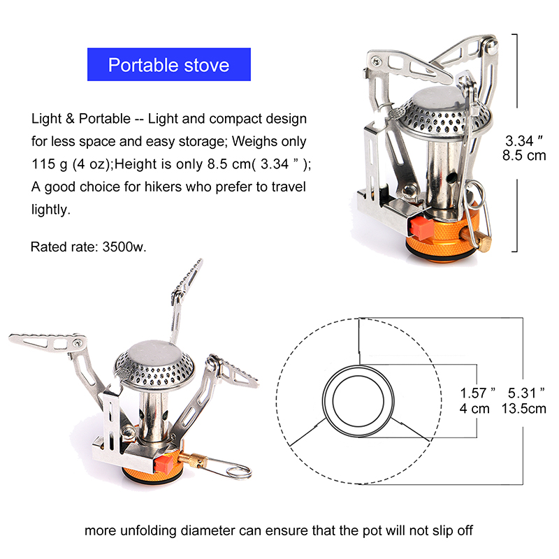 Widesea Portable Camping Cookw - Quality Camping Cooking Set recension och pris