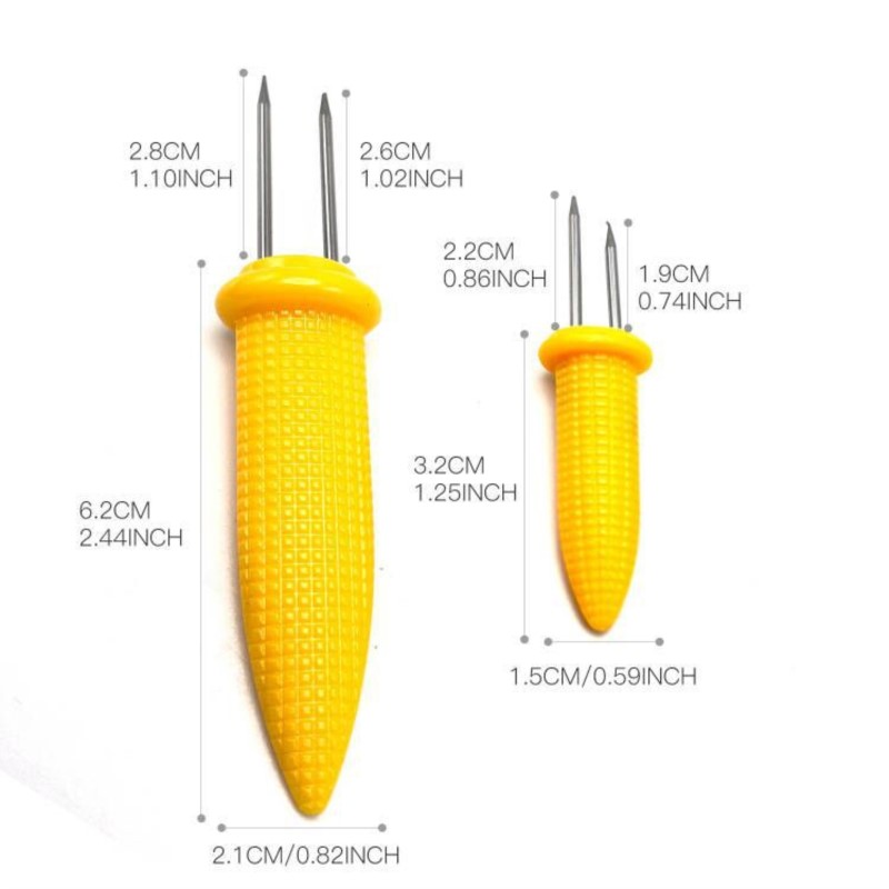 Stainless Steel Corn Holders A - Camping Cooking Container recension och pris