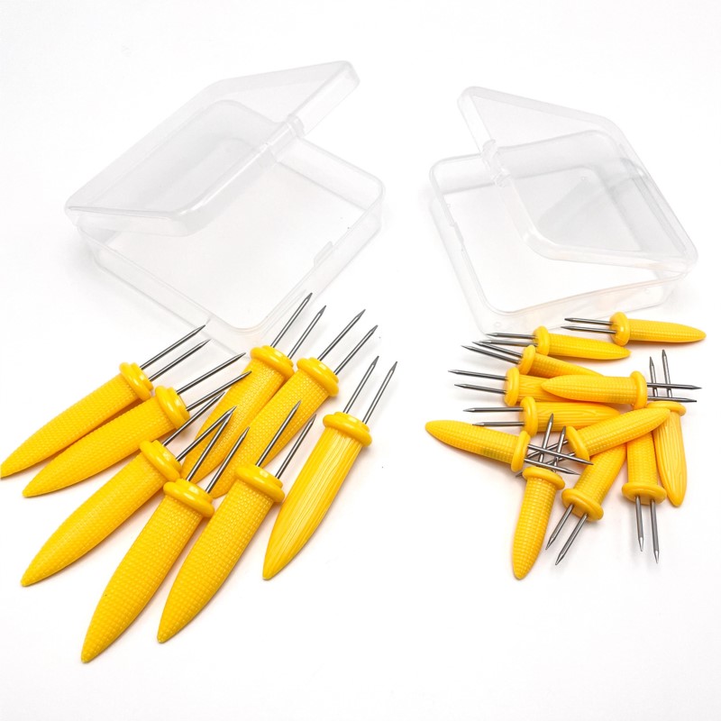 Stainless Steel Corn Holders A - Camping Cooking Container recension och pris