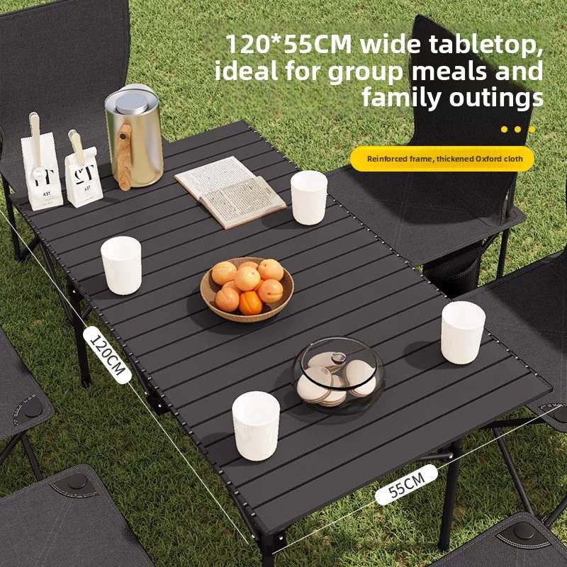 Portable Outdoor Camping Picni - Camping Cooking Table recension och pris