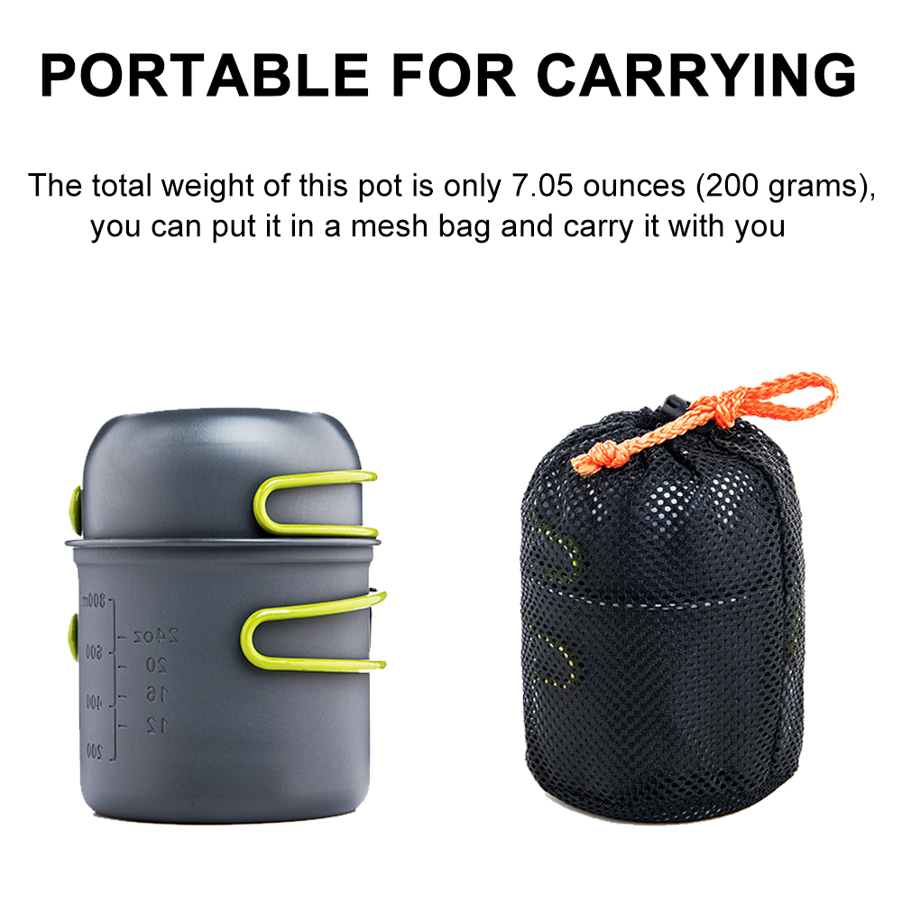 Widesea Ultralight Camping Coo - Quality Camping Cooking Set recension och pris