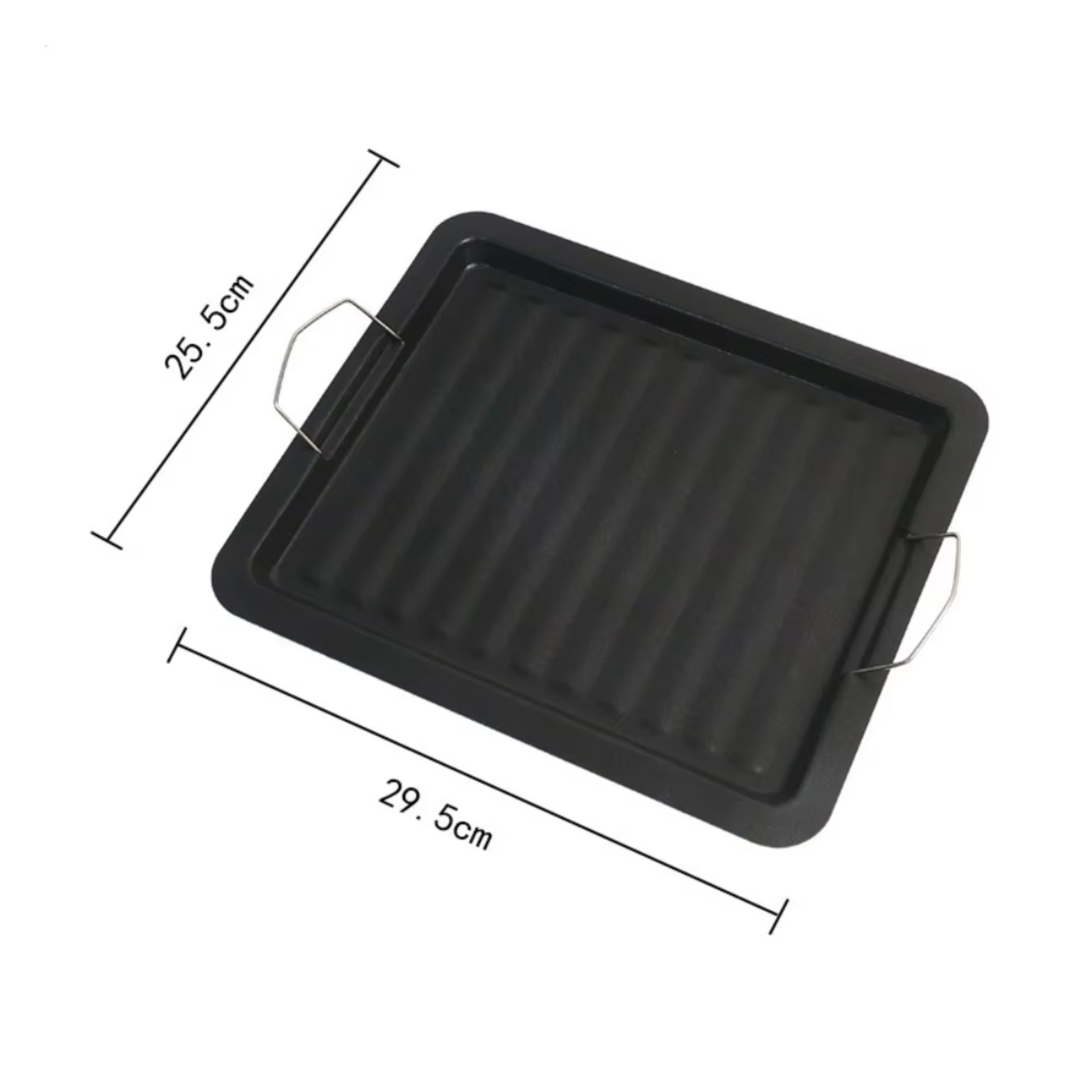 Griddle Pan Non Stick Iron Pla - Camping Cooking Flat Top recension och pris