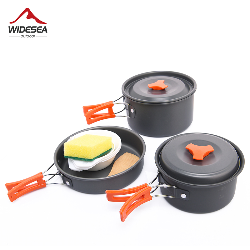 Widesea Camping Outdoor Cookwa - Quality Camping Cooking Set recension och pris