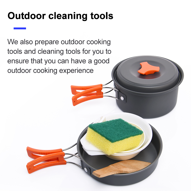 Widesea Camping Outdoor Cookwa - Quality Camping Cooking Set recension och pris
