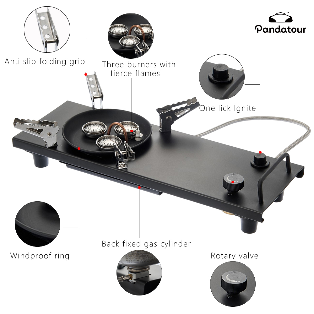 Pandatour Camping IGT 0.5UNT G - Quality Camping Cooking Set recension och pris