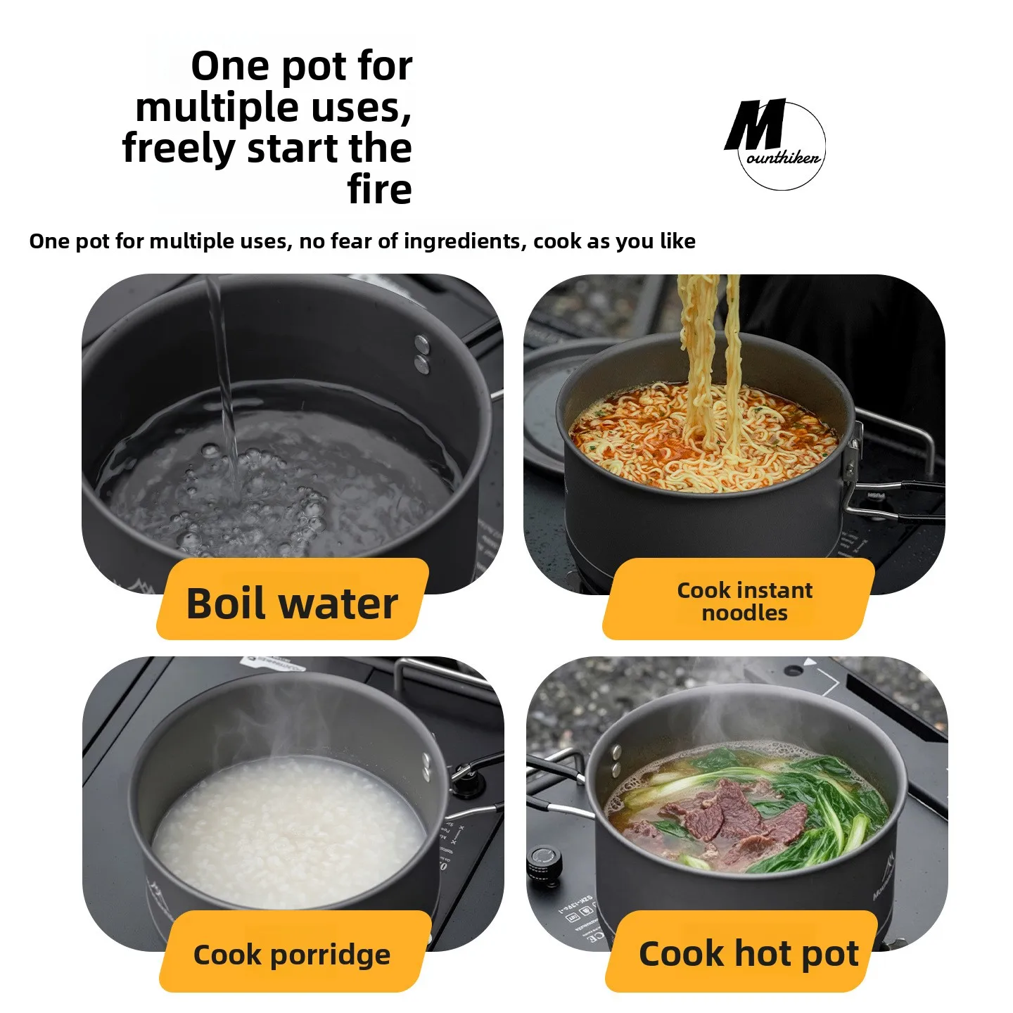 Mountainhiker Camping Pot Ultr - Camping Hiking Cooking recension och pris