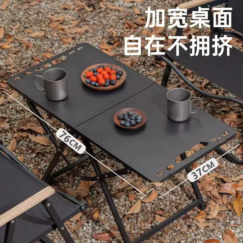 Foldable Portable Folding Camp - Camping Cooking Table recension och pris