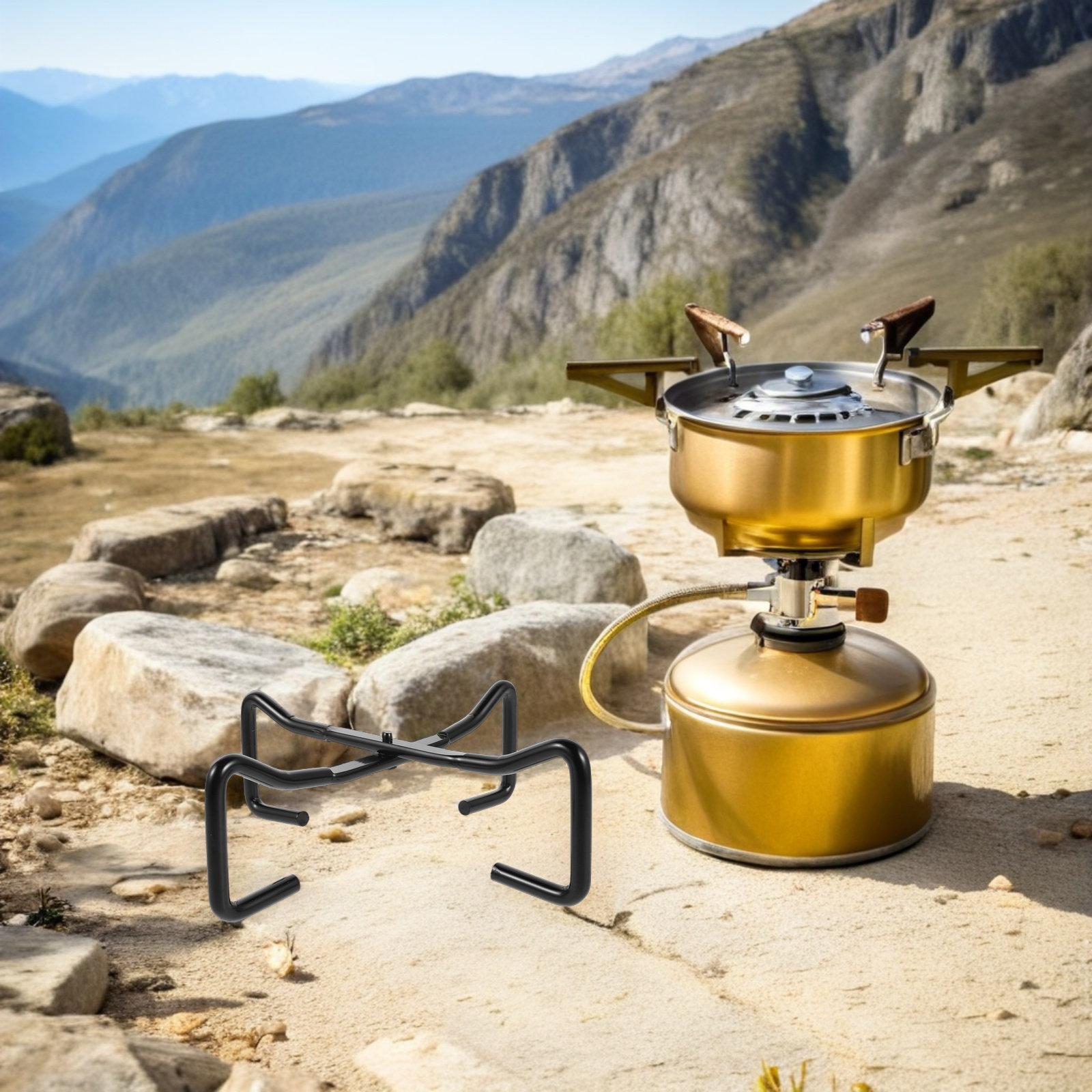 Cast Iron Folding Dutch Oven L - Camp Dutch Oven Cast recension och pris