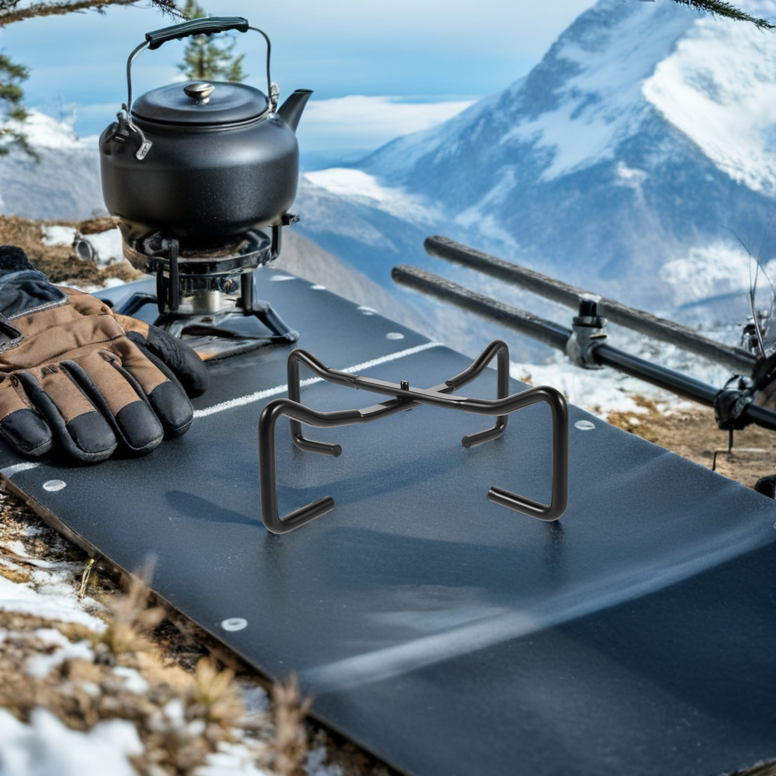 Cast Iron Folding Dutch Oven L - Camp Dutch Oven Cast recension och pris
