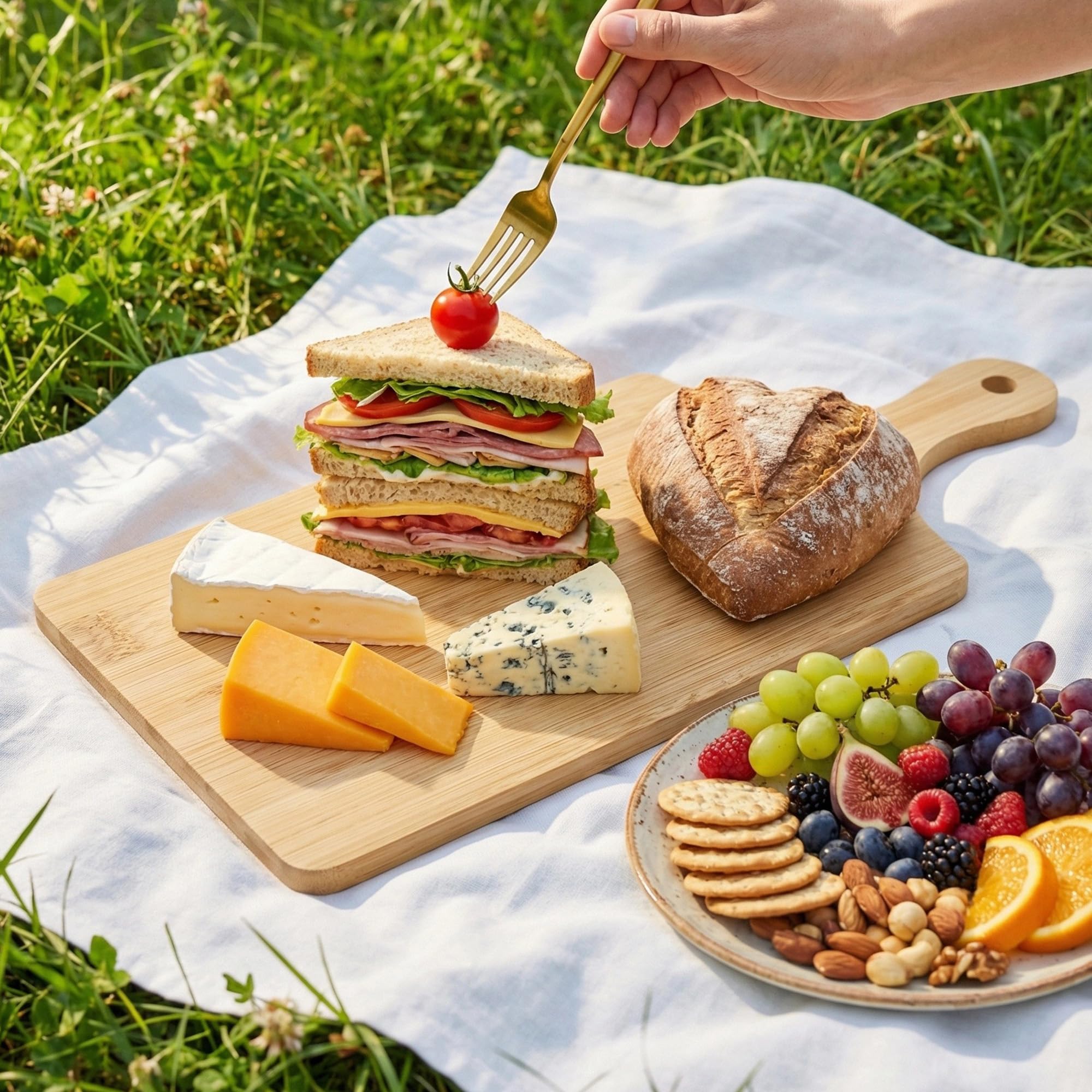 Camping Cookware Bamboo Cuttin - Camping Hiking Cooking recension och pris