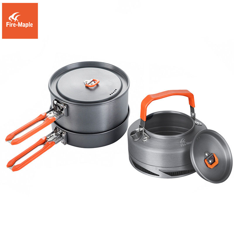 Fire Maple Camping Cookware Ut - Quality Camping Cooking Set recension och pris