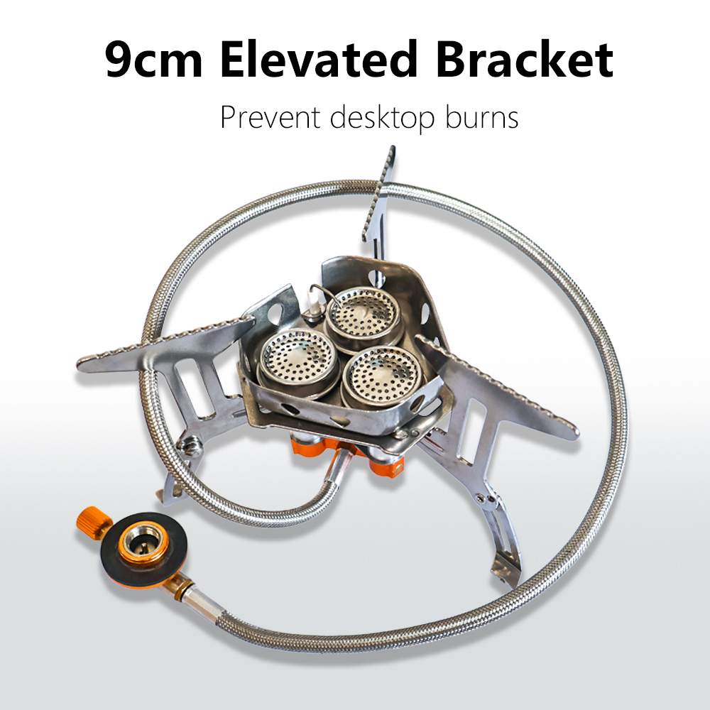 TARKA Camping Gas Stove 5800w  - Quality Camping Cooking Set recension och pris
