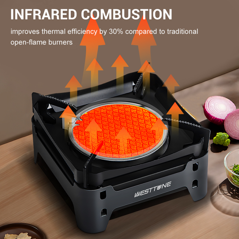 WESTTUNE Outdoor Infrared Comb - Quality Camping Cooking Set recension och pris