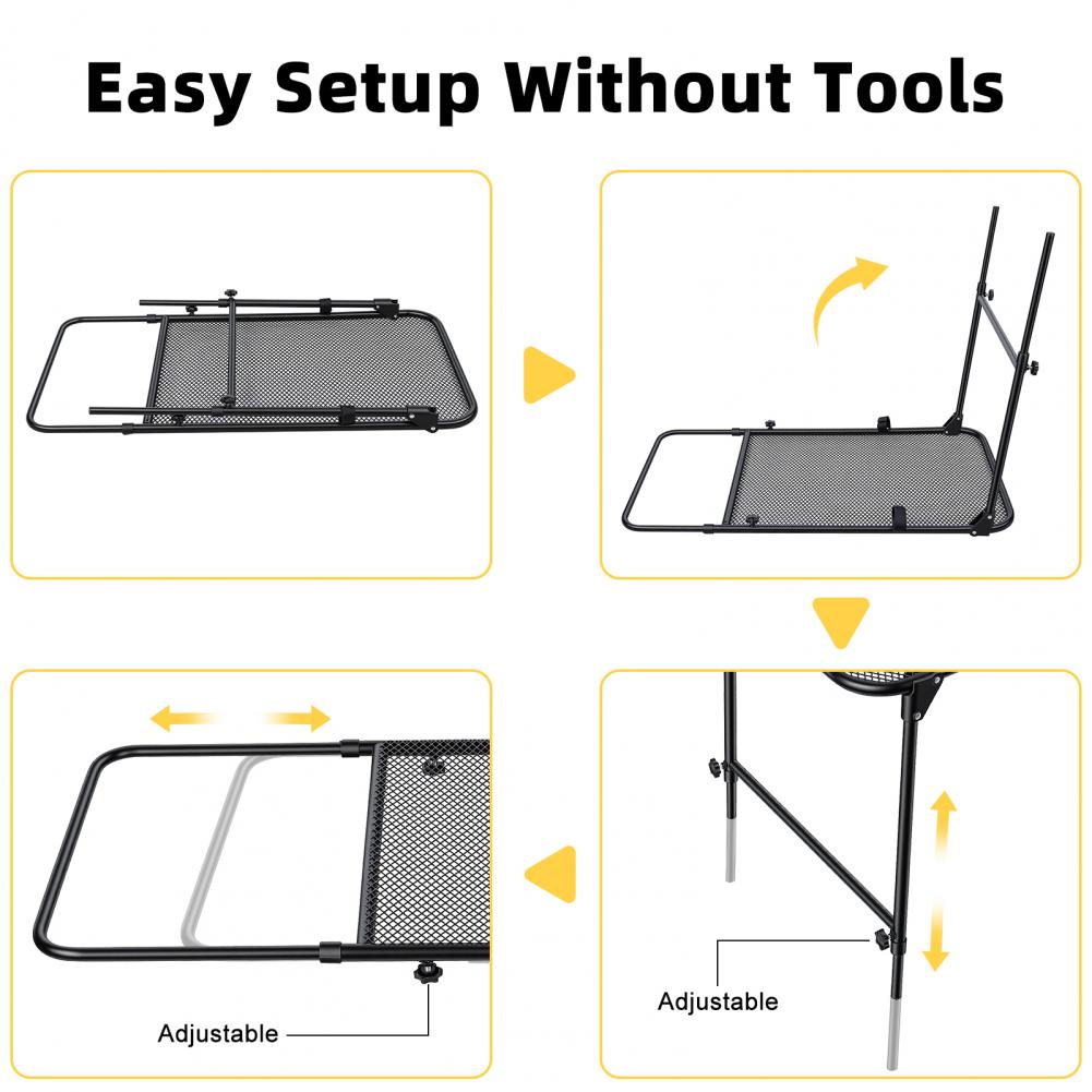 Tire Mount Camping Desk, Steel - Camping Cooking Table recension och pris