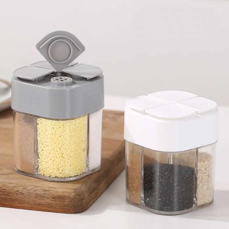 4-In-1 Transparent Spice Dispe - Camping Cooking Container recension och pris