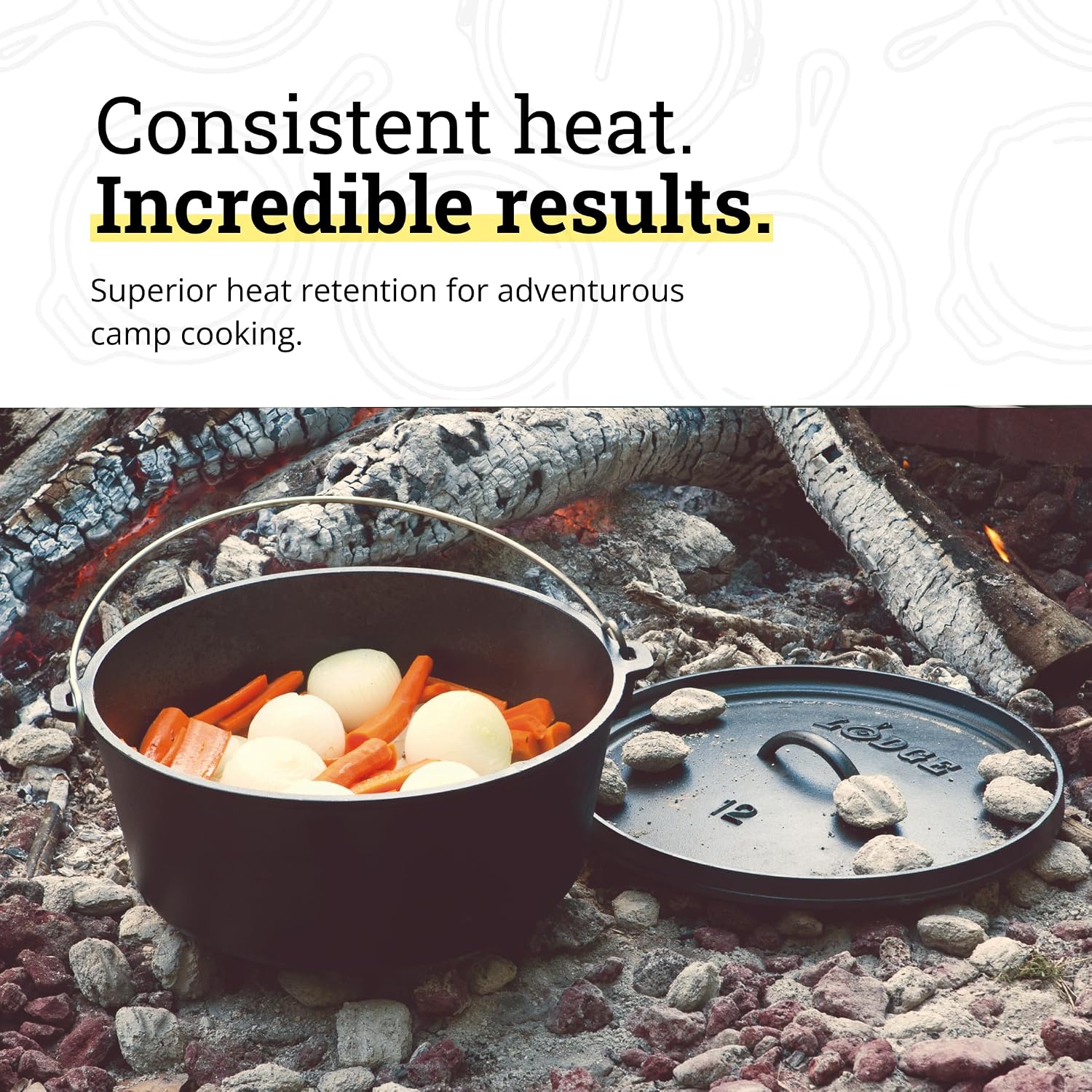Cast Iron Camp Dutch Oven, Pre - Camp Dutch Oven Cast recension och pris